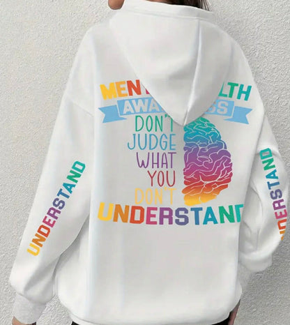 Plus Size "Understand"  hoodie 🇬🇧