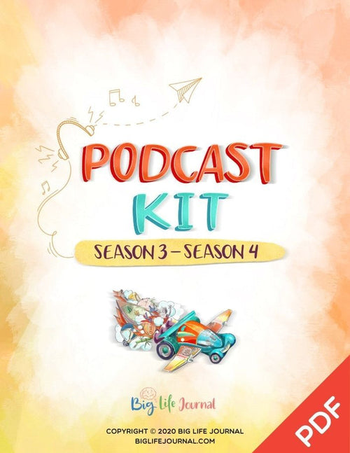 Podcast Season 3 & 4 Activity Kit PDF (ages 5-11)