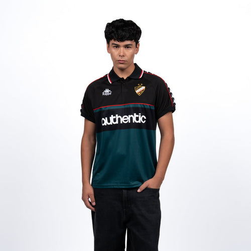Polera Kappa Men Authentic Green Black Gold Red