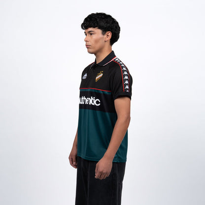 Polera Kappa Men Authentic Green Black Gold Red