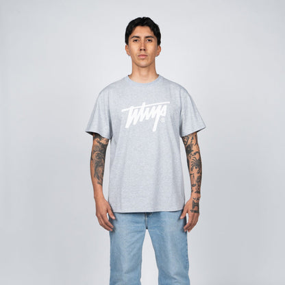 Polera WhatUp Classic Icon Grey White