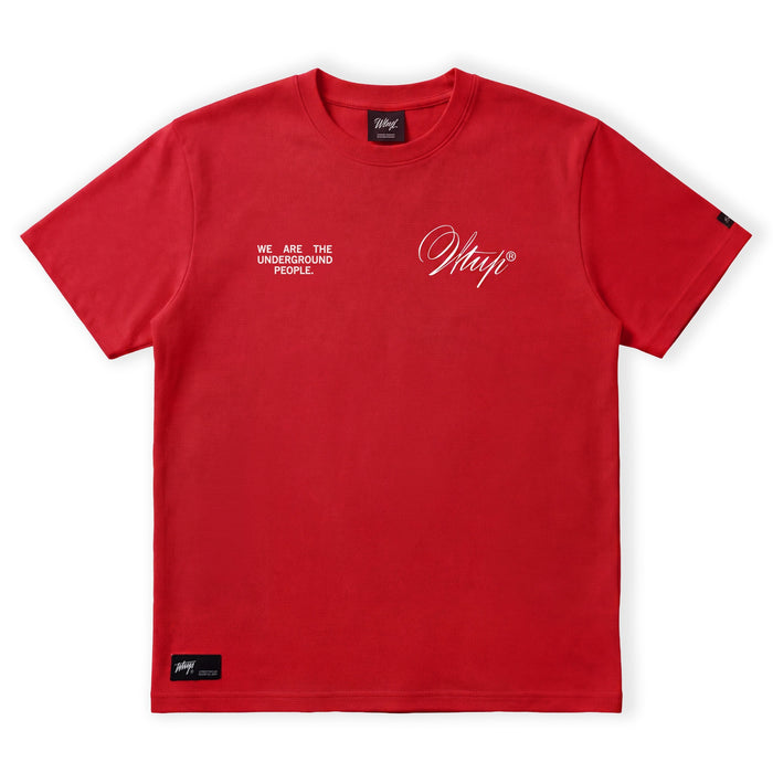 Polera WhatUp Men Oversize Creatives From The Under Red