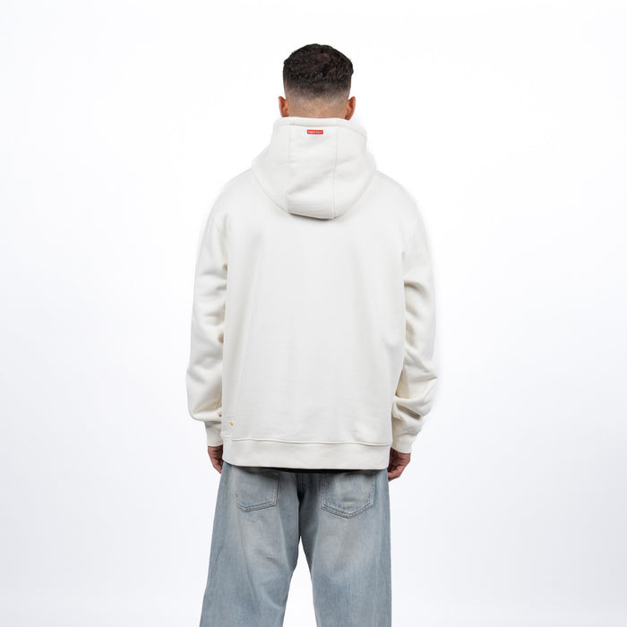 Polerón Colo-Colo Urbano Hoodie Escudo Beige