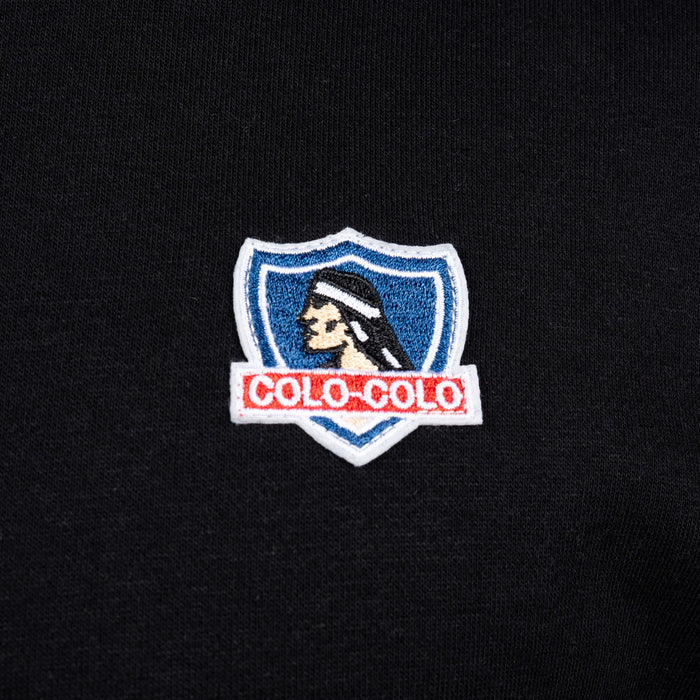 Polerón Colo-Colo Urbano Hoodie Escudo Bordado