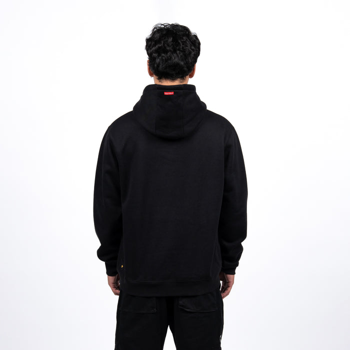 Polerón Colo-Colo Urbano Hoodie Escudo Negro