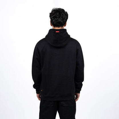 Polerón Colo-Colo Urbano Hoodie Escudo Negro