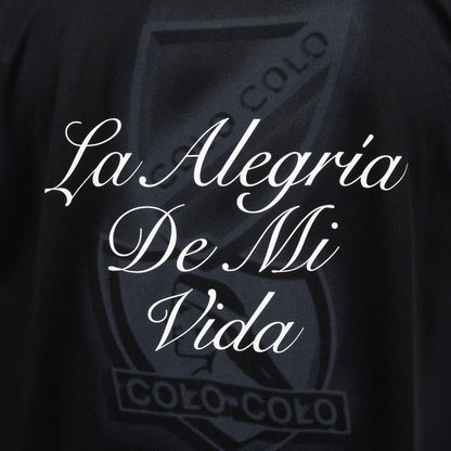 Polerón Colo-Colo Urbano Hoodie La Alegria De Mi Vida Negro