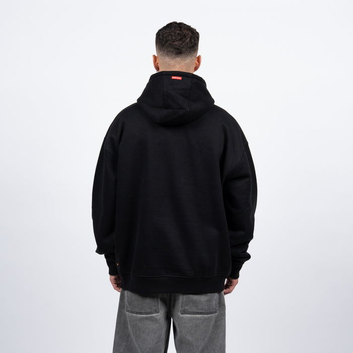 Polerón Colo-Colo Urbano Hoodie "…Por El Colo" Negro