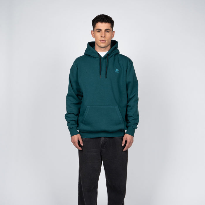 Polerón Kappa Hoddie Men Green
