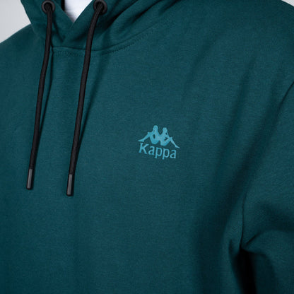Polerón Kappa Hoddie Men Green