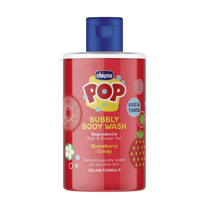 POP Strawberry Candy Bubbly Bodywash 300 ml (6 Years+)