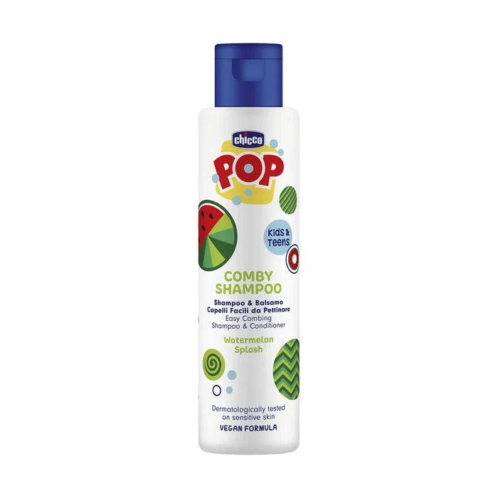 POP Watermelon Splash 2 in 1 Shampoo & Conditioner 250 ml (6 Years+)