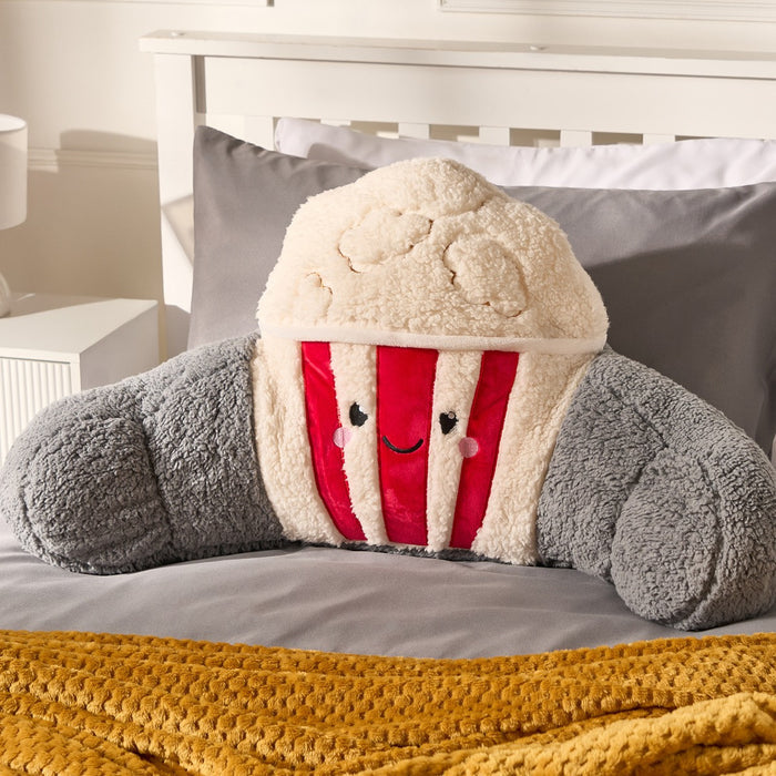 Poppy The Popcorn Cuddle Cushion - Cream/Red 🇬🇧