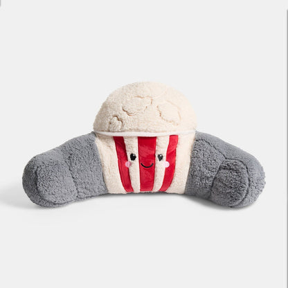 Poppy The Popcorn Cuddle Cushion - Cream/Red 🇬🇧