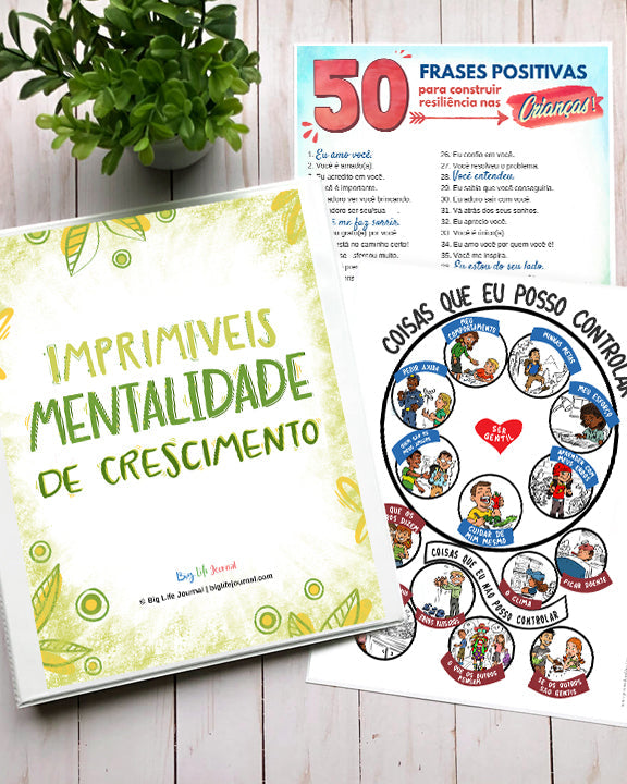 Português Imprimiveis Mentalidade De Crescimento