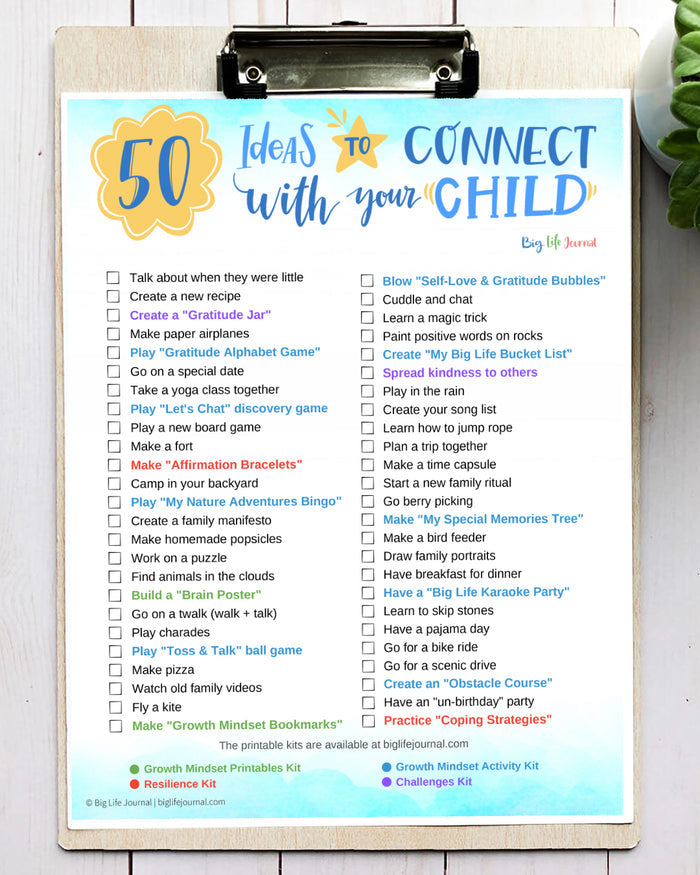 Positivity & Connection Kit PDF (ages 5-11)