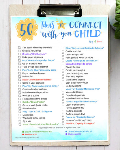 Positivity & Connection Kit PDF (ages 5-11)