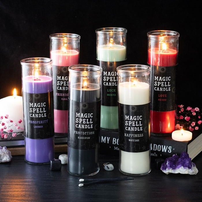 Prosperity Lavender Magic Spell Tube Candle 🇬🇧