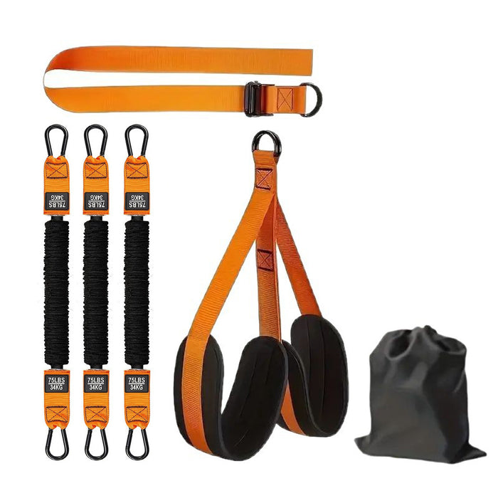 Pull up Bands Set With Knee Rest 225LBS Resistance Band Assistance Bands for Strength Training 🇬🇧