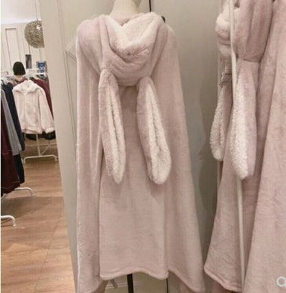 Rabbit ears warm thick shawl 🇺🇸