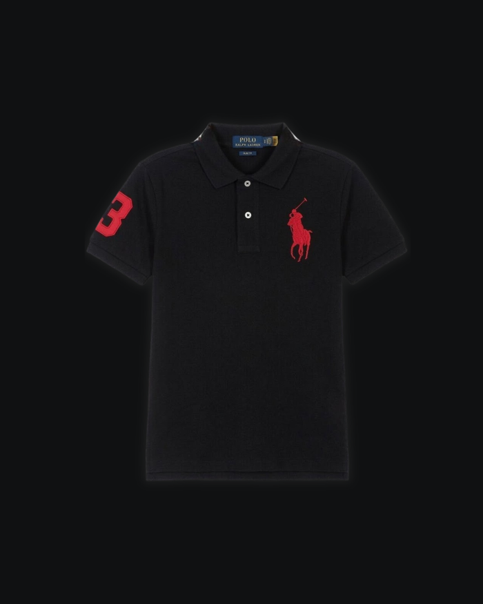 S / Black/Red Big pony 3