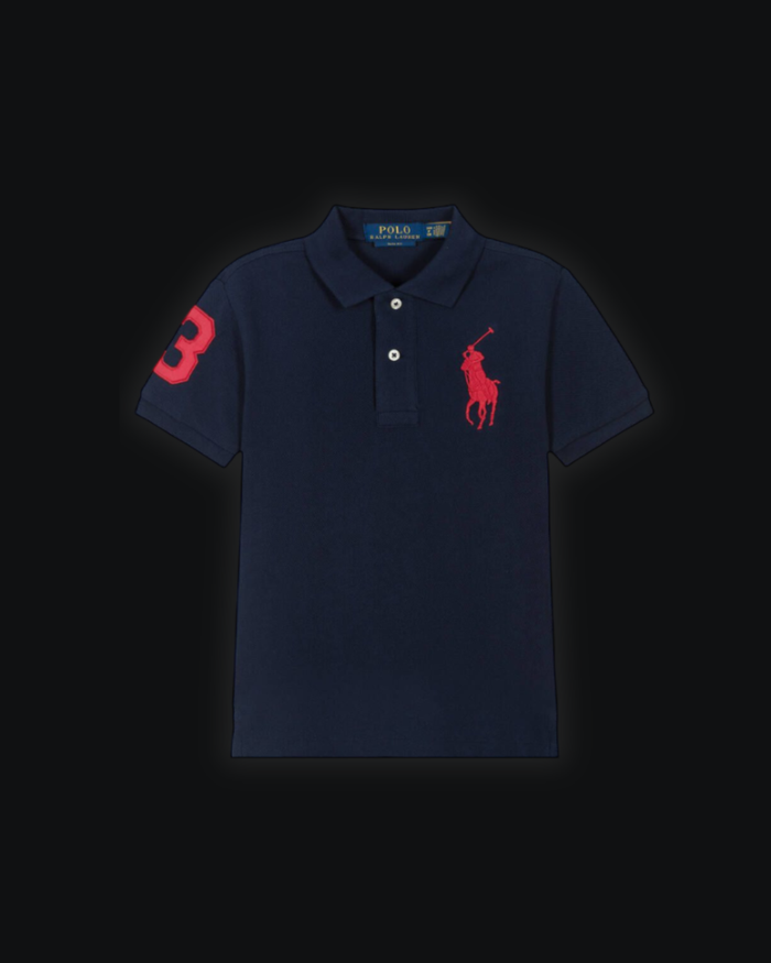S / Navy/Red Big pony 3