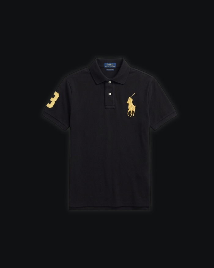 S / Black/Gold Big pony 3