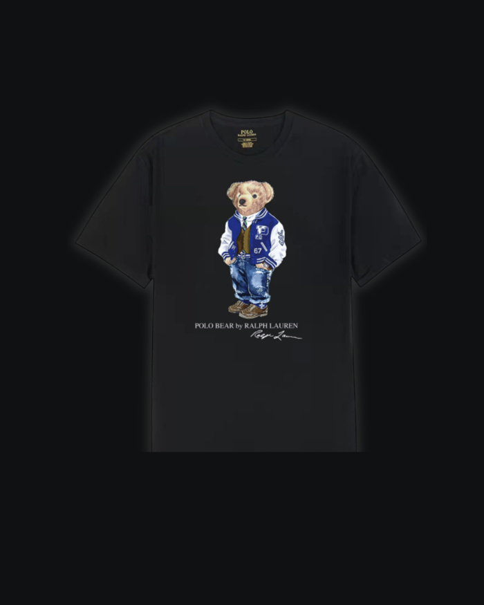 S / Black 67 Baseball jacket bear