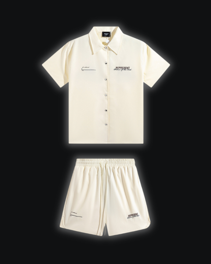 REPRESENT BUTTON UP SET