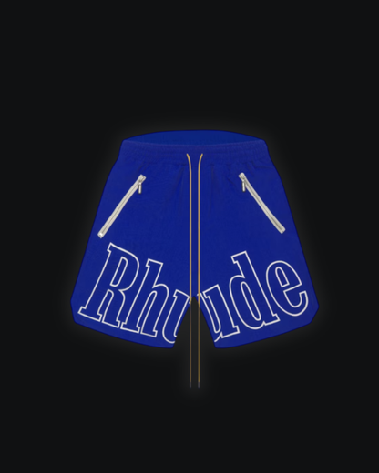 S / RHUDE front logo Blue