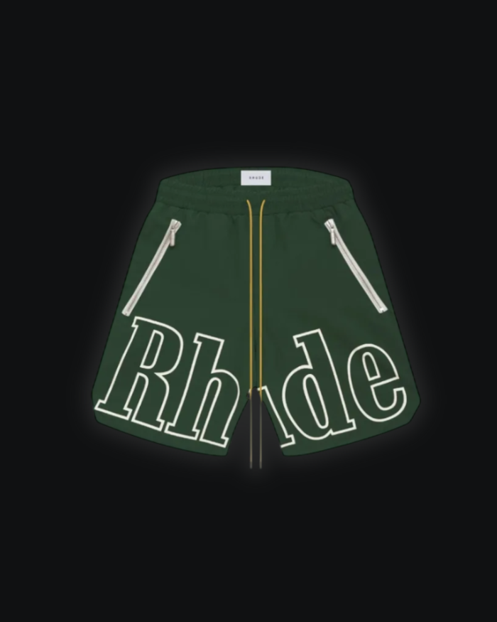 S / RHUDE front logo Green