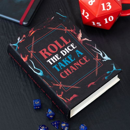 Roll the Dice, Take a Chance Book Shaped Storage Box 🇬🇧