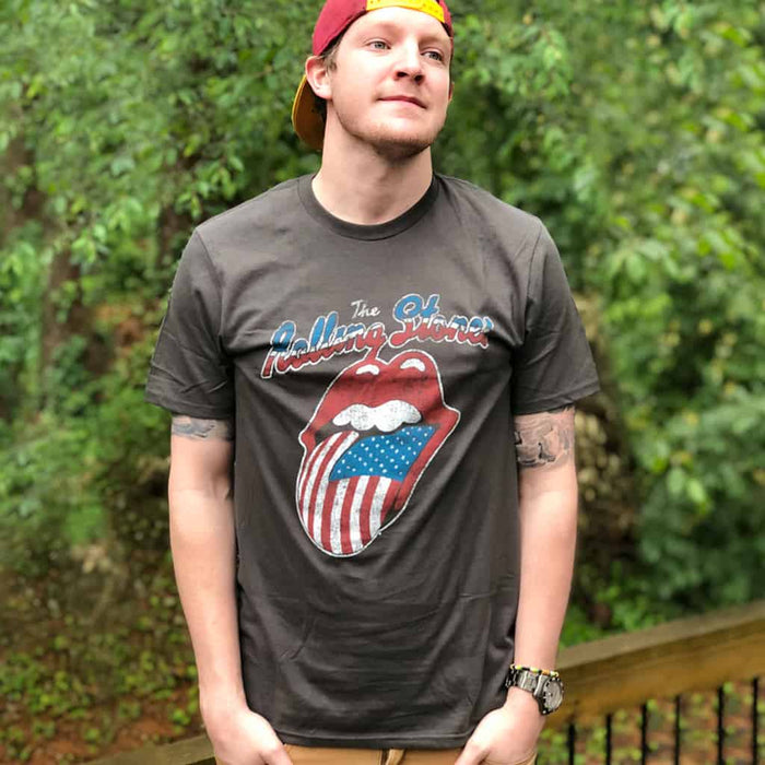 Concert Shirt Rolling Stones Tongue Tour of America 78