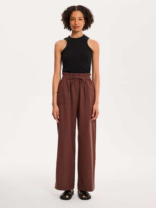 Rommy Trouser in Chocolate