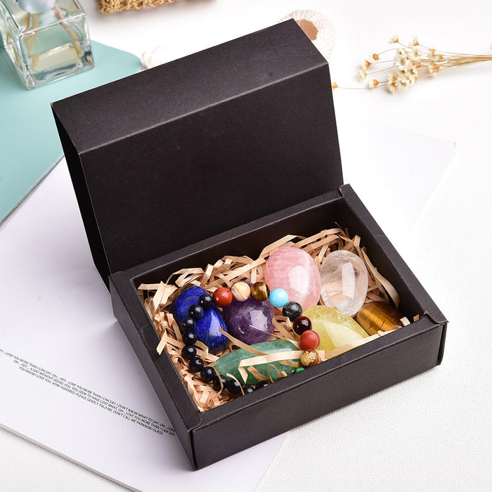 Rough polished bracelet exquisite gift box set 🇨🇳