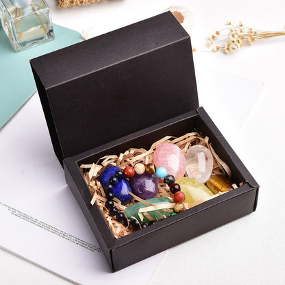 Rough polished bracelet exquisite gift box set 🇨🇳