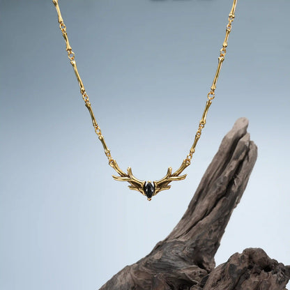 SACRED ANTLER COLLAR NECKLACE