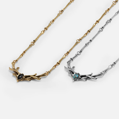 SACRED ANTLER COLLAR NECKLACE