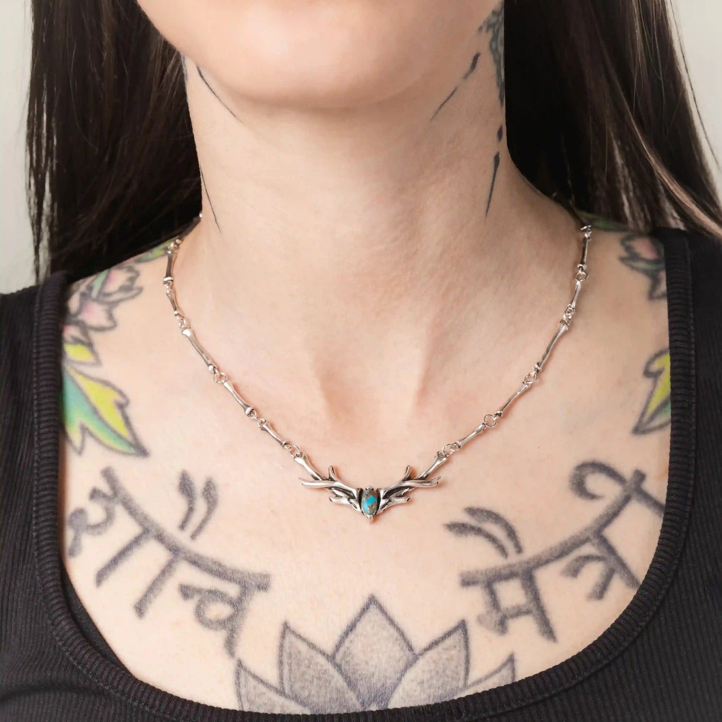 SACRED ANTLER COLLAR NECKLACE