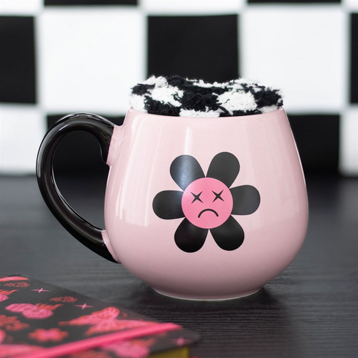 Sad Flower Mug and Socks Set 🇬🇧
