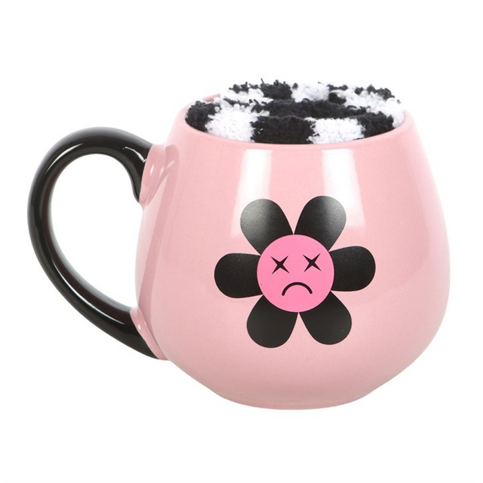 Sad Flower Mug and Socks Set 🇬🇧