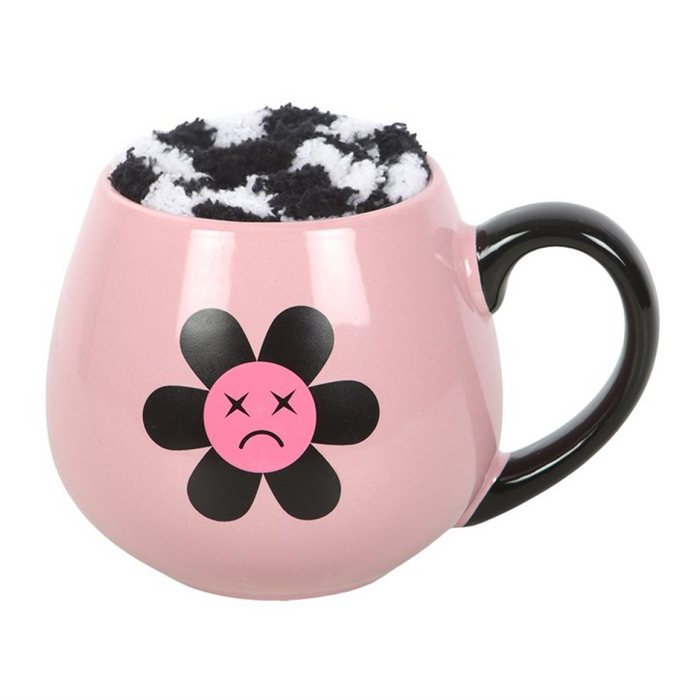 Sad Flower Mug and Socks Set 🇬🇧