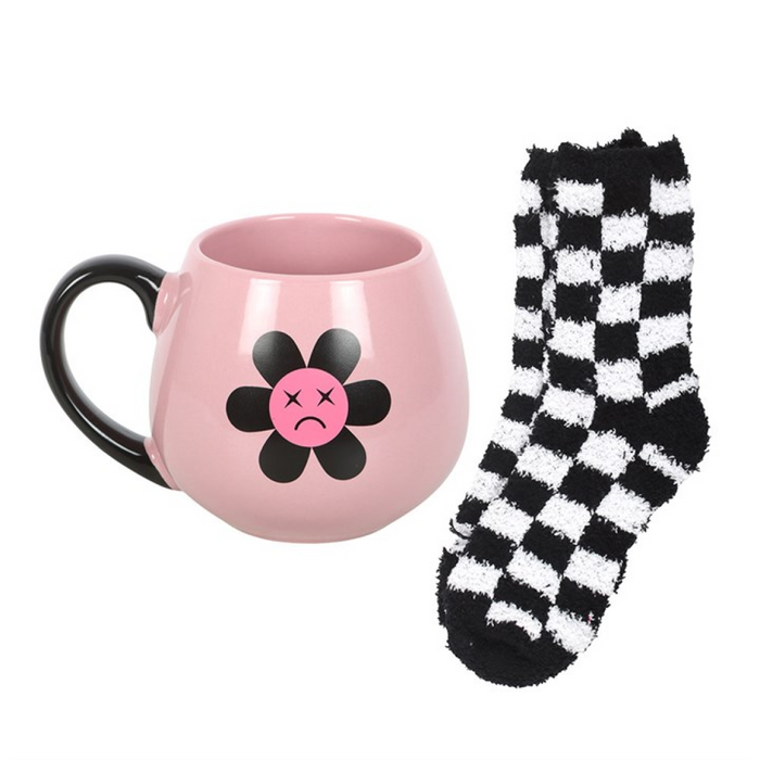 Sad Flower Mug and Socks Set 🇬🇧