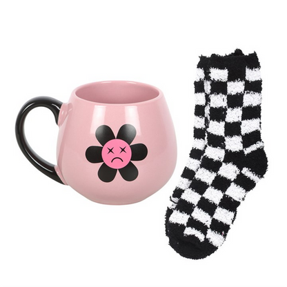Sad Flower Mug and Socks Set 🇬🇧