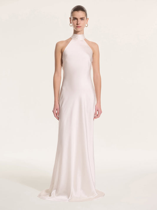 Santorini Dress in Ivory