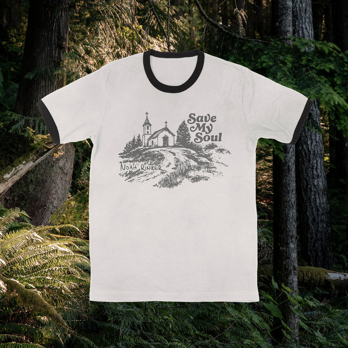 save my soul black ringer tee