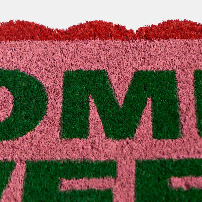 Scallop Edge Home Sweet Home Printed Coir Mat 🇬🇧
