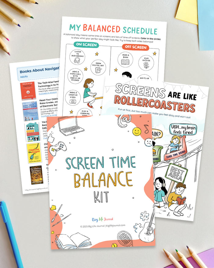 Screen Time Balance Kit + Screen Time Toolkit for Teens Bundle