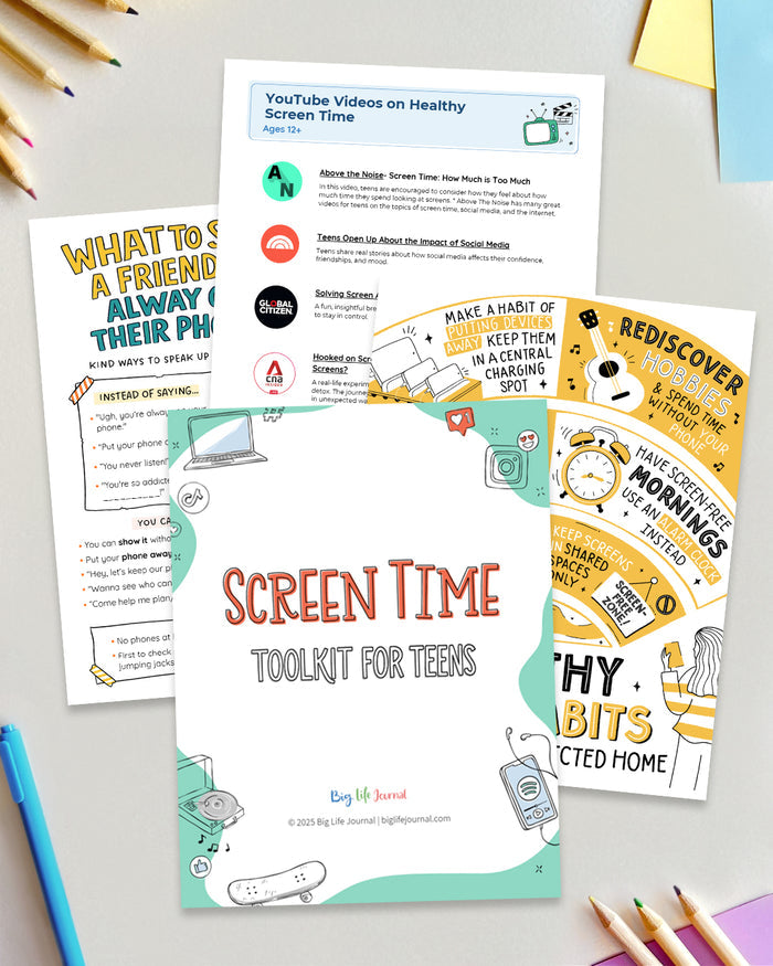 Screen Time Kit for Teens PDF (Ages 12+)