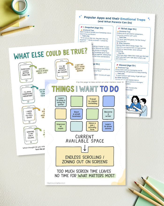 Screen Time Kit for Teens PDF (Ages 12+)